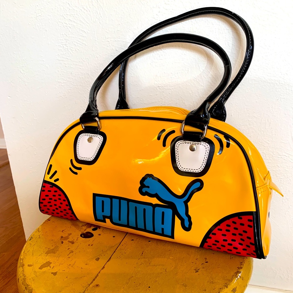 Puma Yellow Bag Keith Haring Inspired
